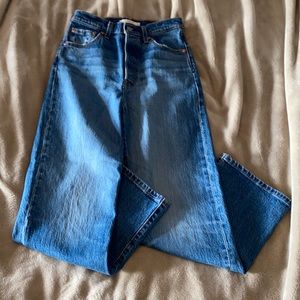 Levi’s ribcage straight